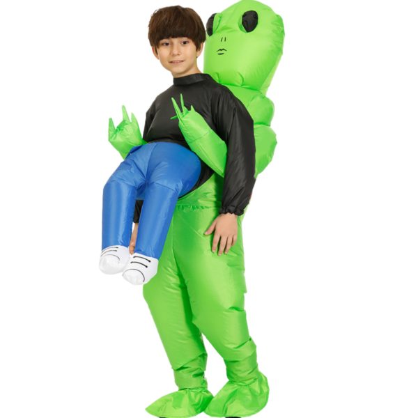 alien niños Disfraz Inflable Alíen Niño