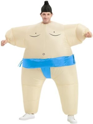 sumo adulto Disfraz Sumo Inflable
