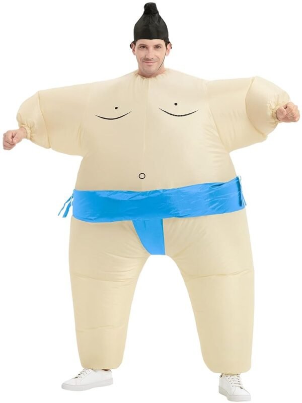 sumo adulto Disfraz Sumo Inflable