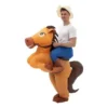 Disfraz Jinete Caballo Inflable
